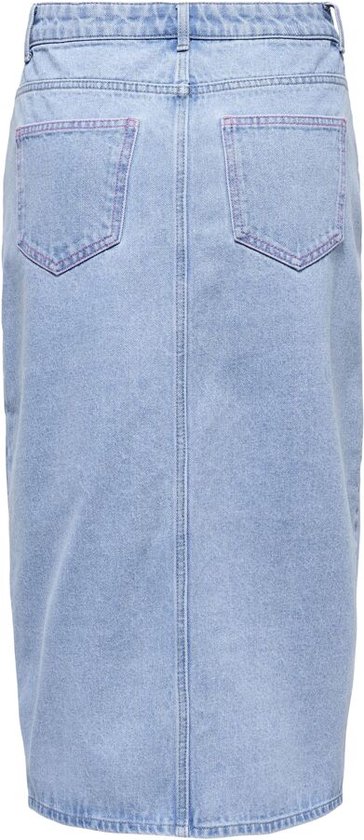 Only Bianca Neon Midi Rok Blauw L Vrouw