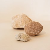 Géode en cristal de roche ANAS - Pierres précieuses et Minéraux - Tranquillité, pureté et Harmonie - Aide à purifier, revitaliser et renforcer - Booster d'énergie le plus puissant - Master guérisseur - Medium