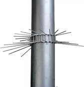 Tuyau De Descente Anti-Martres En Acier Inoxydable 100x5cm – Protection Complète Avec Accessoires