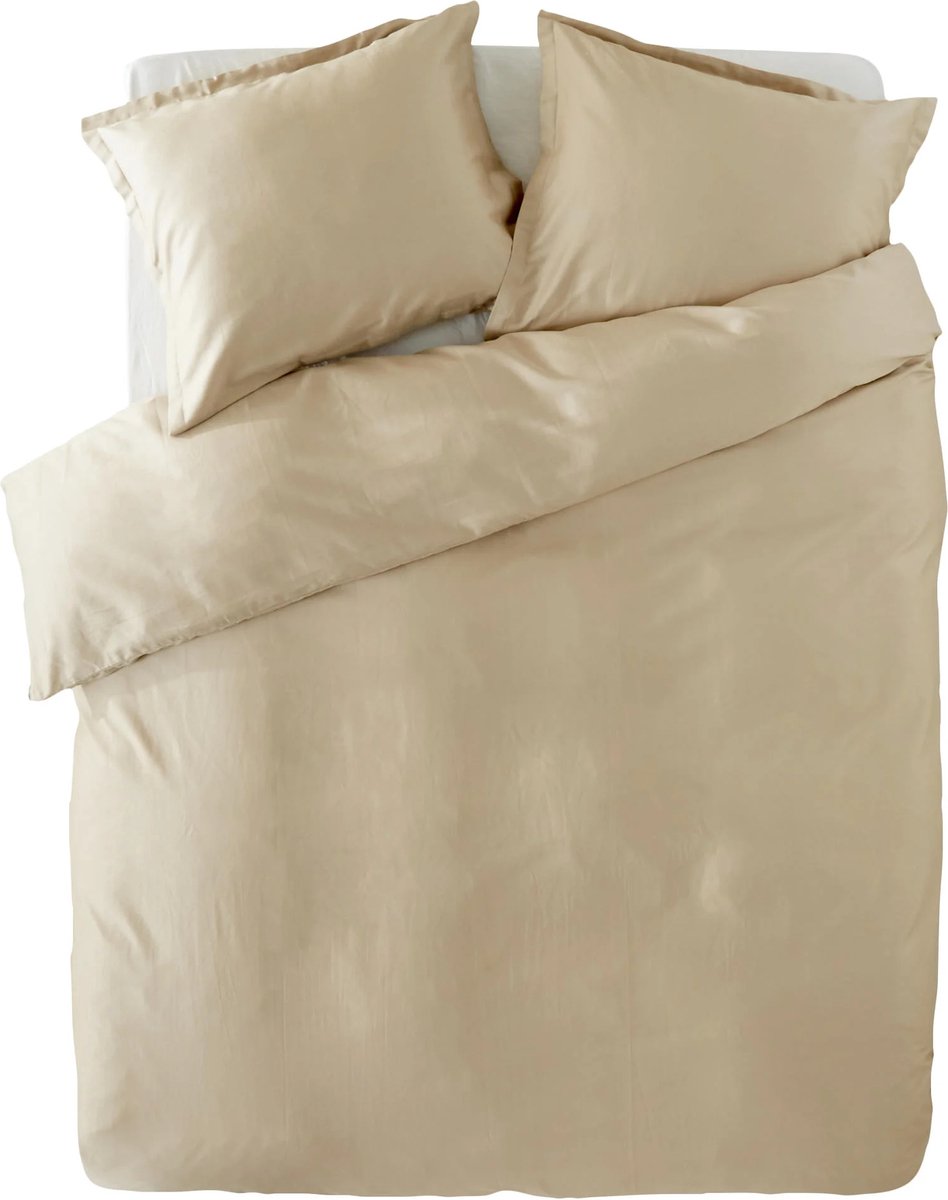 Home perkal katoenen dekbedovertrek 2 persoons (200x220 cm)