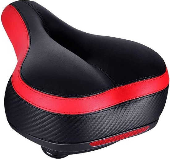 Fietsstoeltje, EC90 Waterdicht Hol Ademend Fietszadel Universeel Schokabsorptie Mountainbikezadel Racefiets Zitkussen Fietsaccessoire voor Racefietsen, Buitenfietsen, MTB