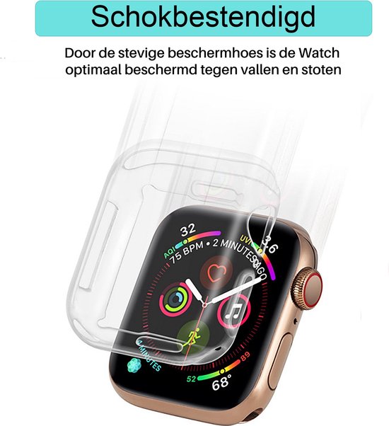 MY PROTECT Apple Watch 1 2 3 38mm Etui de protection en Siliconen