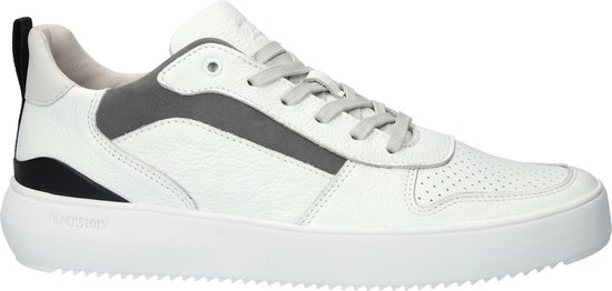 Blackstone Mykel - White - Sneaker (low) - Man - White - Maat: 45