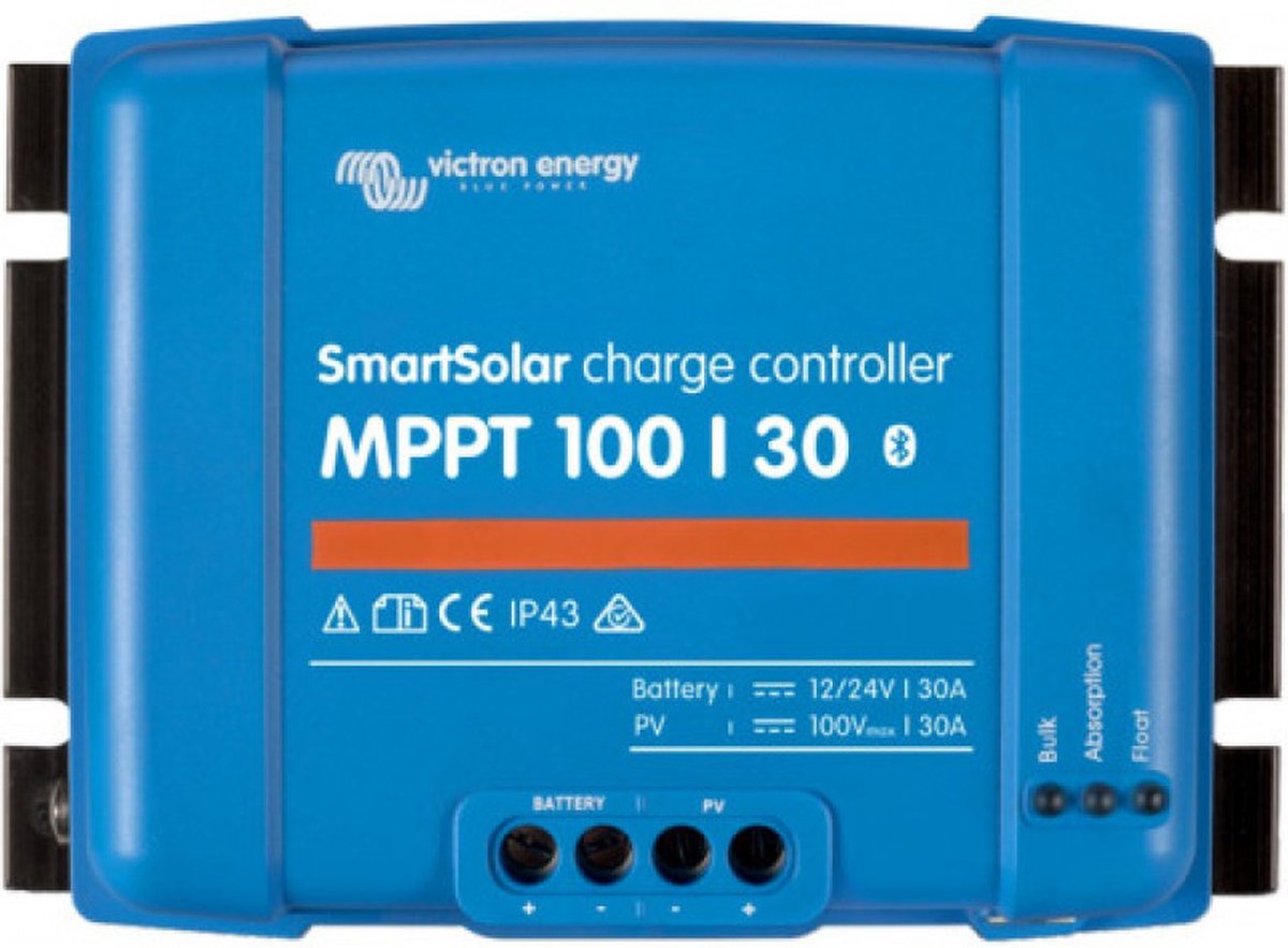 Régulateur de charge MPPT 30A Victron Panneau solaire Camping-car