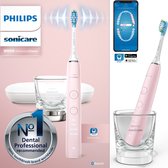 Bol.com Philips Sonicare DiamondClean 9000 HX9911/29 - Luxe elektrische tandenborstel - Lichtroze aanbieding