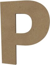 Gomille MDF Hoofdletter P 20 cm