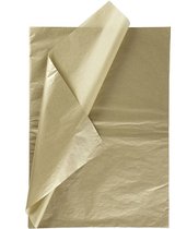 Papier de soie Créotime 50 X 70 Cm Or 6 Pièces