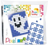 Pixel hobby médaillon starter set souriant porte-clés fantôme
