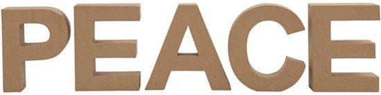 Mot de décoration, dim.17,5 cm, épaisseur 5,5 cm, 1 jeu