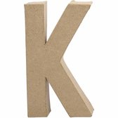 Lettre grand K h: 20 3 cm l: 11 5 cm 1 pièce épaisseur 2 5 cm