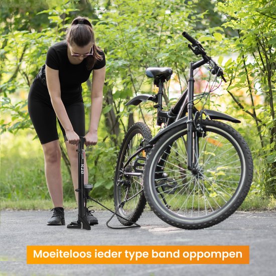 REFURBISHHOUSE Velo Bicyclette Pompe A Double Tete Valve De