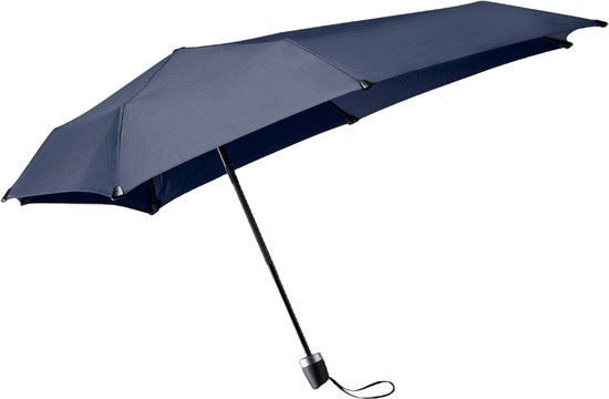 Senz Paraplu / Stormparaplu - Opvouwbaar - Automatisch Open - Mini Foldable Storm Umbrella - BlauwBlauw