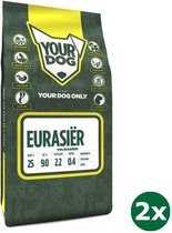 2x3 kg Yourdog eurasiËr volwassen hondenvoer