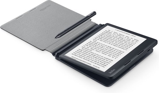 Kobo - Housse de protection Powercover pour Kobo Sage - Zwart