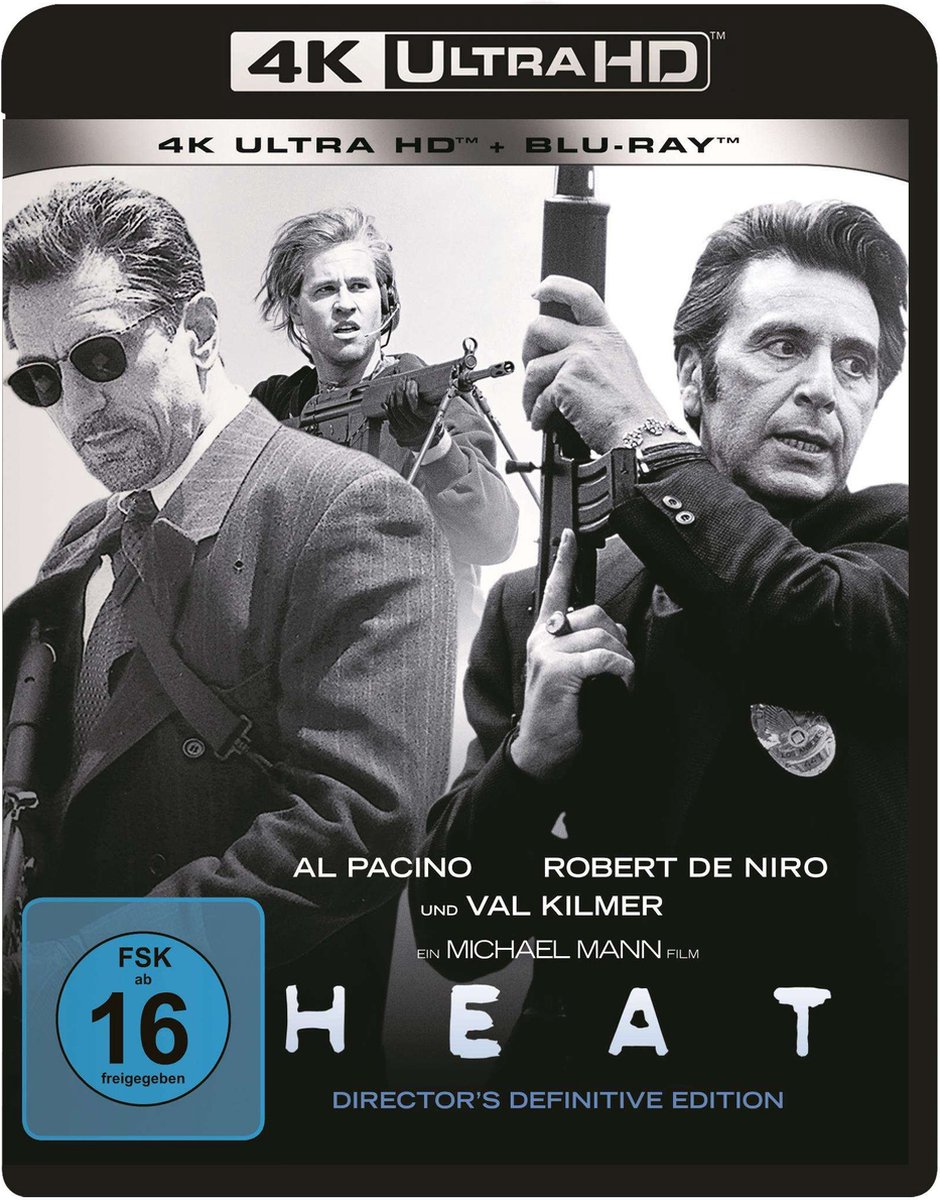 Heat (4K Ultra HD + Blu-ray) (Import met NL ondertiteling alleen op Blu-ray)-
