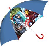 Marvel Transparante Kinderparaplu - 68cm Disney Thema - Duurzaam & Veilig - Ideaal voor Jonge Superhelden - Eenvoudig te Openen