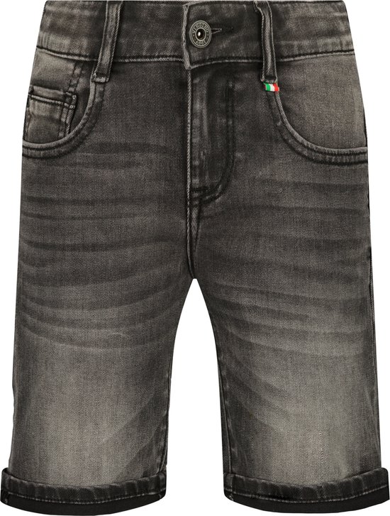 Vingino Short Charlie Jongens Jeans - Dark Grey Vintage - Maat 140
