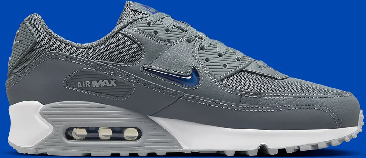 Nike Air Max 90 Jewel Grey Royal Blue