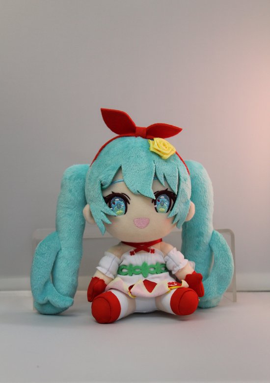 Hatsune Miku - Wonderland Plush 7 - Taito - Anime Figuur - Knuffel - Decoratie - Versie 2