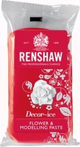 Renshaw Flower & Modelling Paste -Carnation Red- 250g
