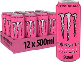 Monster Energy Ultra Rosa 12 x 500ml / Inclusief Statiegeld