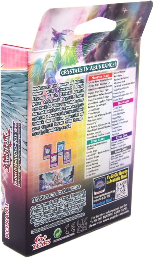 Yu-Gi-Oh! Legend of the Crystal Beasts: Structure Deck (EN) 1st Edition |  Games | bol