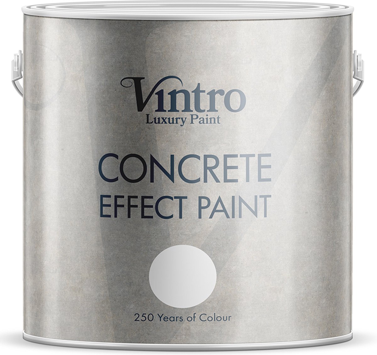 Betonlook verf Vintro Concrete Effect Paint Chalk 2.5 Liter