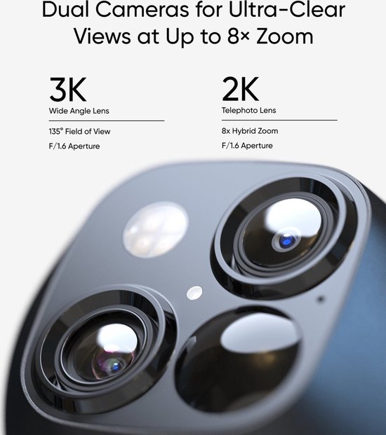 eufy Security SoloCam S340 - 360° buitencamera 2 PACK- Bundel voordeel van Eufy — afbeelding 5