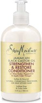 SheaMoisture Strengthen & Restore Conditioner - Jamaican Black Castor Oil - zonder siliconen en sulfaten - 384 ml