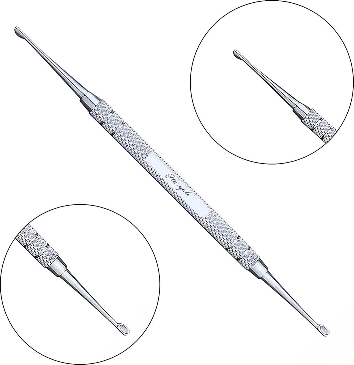 Goedkoopste Professionele roestvrijstalen nagelreiniger en nagelriemschuiver voor nauwkeurige manicures en pedicures