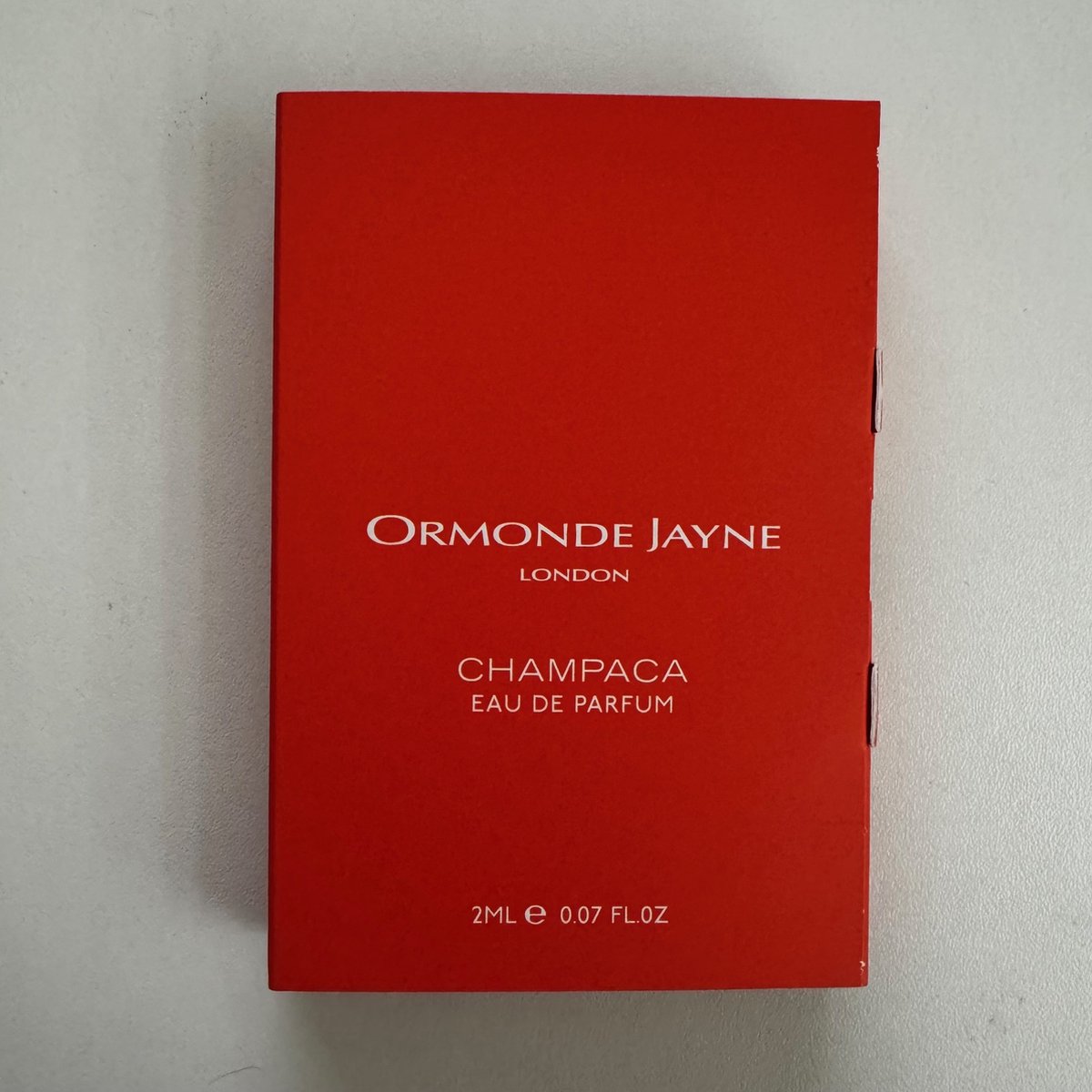 Ormonde Jayne - CHAMPACA - 2ml EDP Original Sample