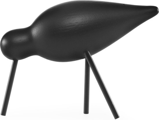 Normann Copenhagen Shorebird Vogel Collectors Item Medium Black/black
