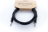 Cordial EM 0.5 VV Patchkabel stereo 0,5 m - Stereo patch kabel