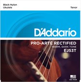 D'Addario Ukulele Strings EJ53T Tenor Black Nylon 28-36-36w-32 - Snaren
