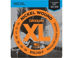 D'Addario EXL110-7 7-string elektrische gitaarsnaren