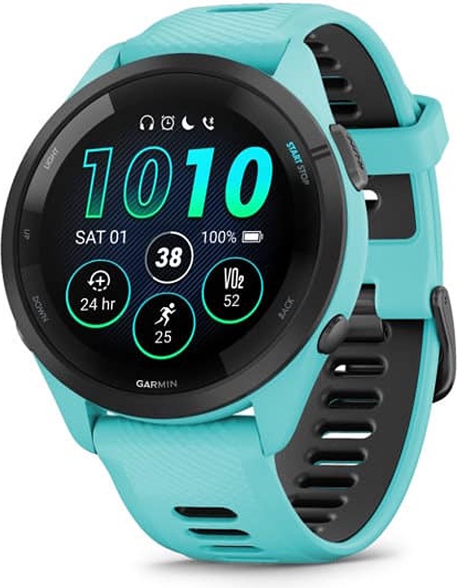 Garmin Forerunner 265 Sporthorloge AMOLED Blauw