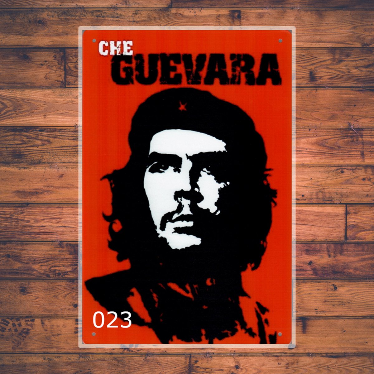 Wandbordje Che Guevara
