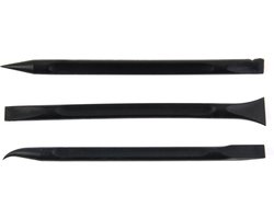 WREPAIR CFT -60013 - Gereedschapssets - 3 -delige ESD Spudger Battery Opening Set - Black Hard Plastic
