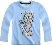 Nici-T-shirt-met-lange-mouw-lichtblauw-maat-12-mnd