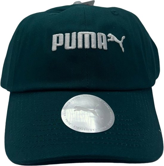 Puma - ESS cap - Pet - Mannen - Groen - Maat Adult