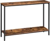 Sidetable - Haltafel - Wandtafel - Dressoir - Industrieel - 120 x 22 x 75 cm ( L x B x H )