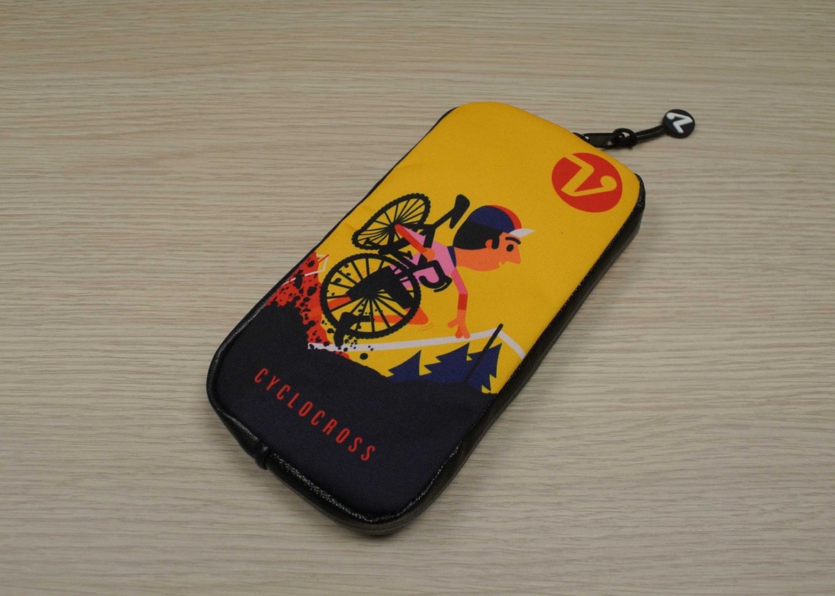 Velopac - Premium Print Cyclocross - Sport portemonnee - 17cm