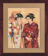 borduurpakket 34799 coraline, geisha's in gesprek (collectors item!)