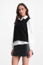 Dames spencer-Zwart-Lofty Manner