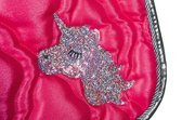 HKM Zadeldek Unicorn Shine Full dressuur Pink