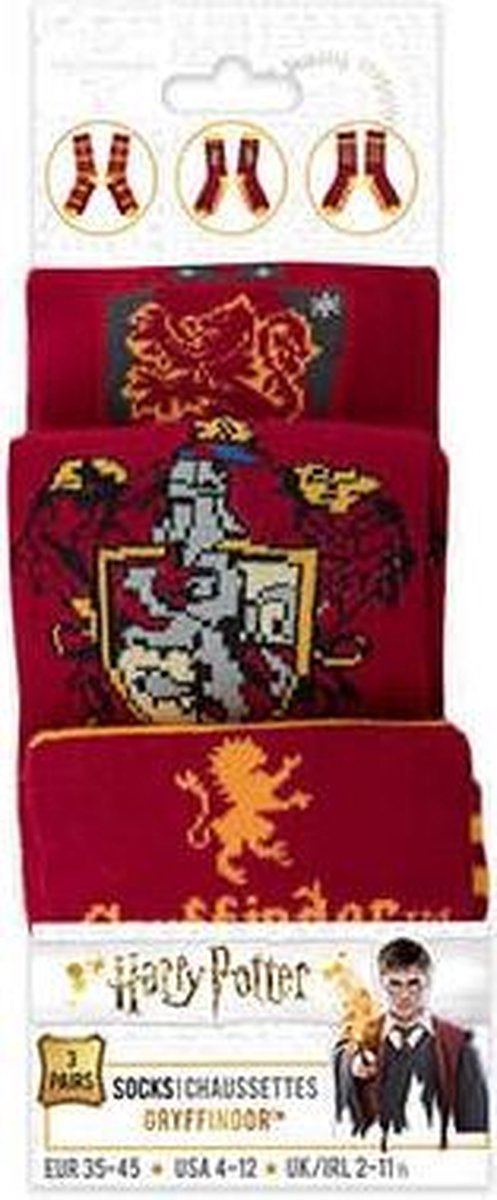 Cinereplicas Harry Potter Gryffindor Griffoendor Sokken Set Bol