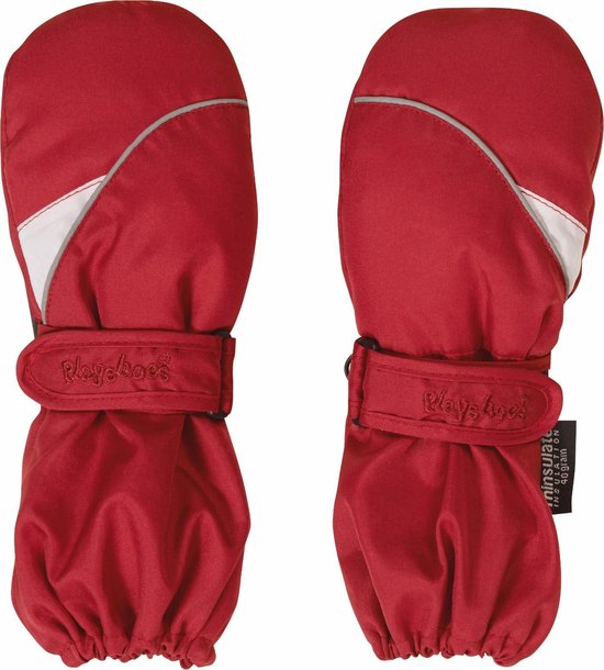 Playshoes Mitaines Enfants - Rouge - taille 1-2 ans