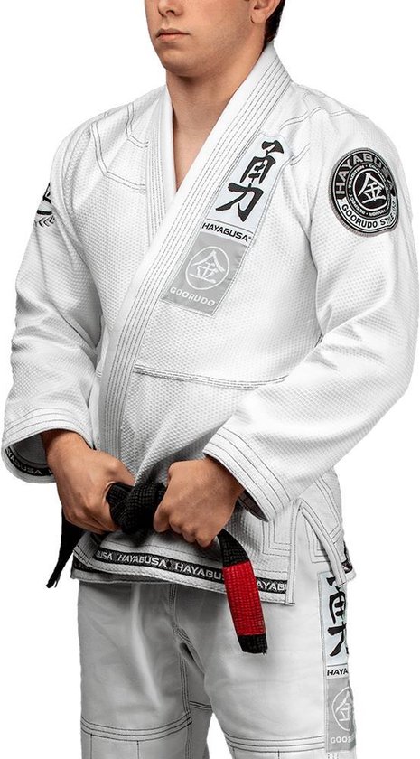 Hayabusa Goorudo 3.0 Gold Weave Jiu Jitsu BJJ Gi Wit A4