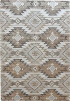 The Rug Republic Hand Woven Punja BAZZLE Natural/Grey 120 x 180 cm CARPET