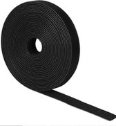 Kabelbinder 1 Meter Lang - Zwarte Kabel Organiser - Kabel management - Cable Organizer - Kabels Organiseren Met Klittenband